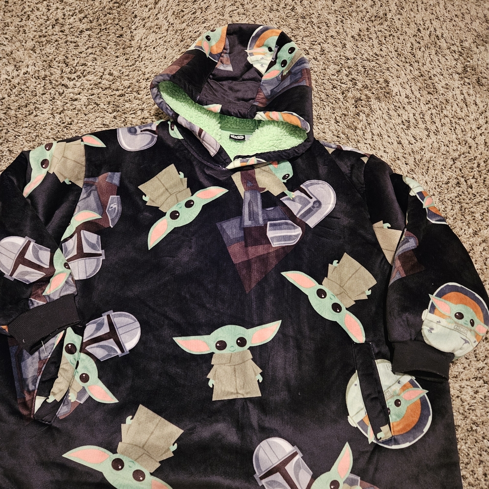 Star Wars Kids Hoodie - Black and Green